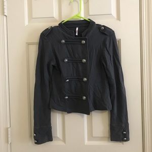 Rue 21 Gray Cotton Jacket